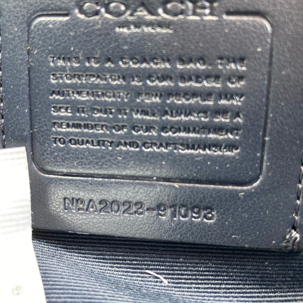 Coach Denim Mini Lillie Carryall NWT - Picture 10 of 10